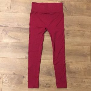 Maroon Leggings